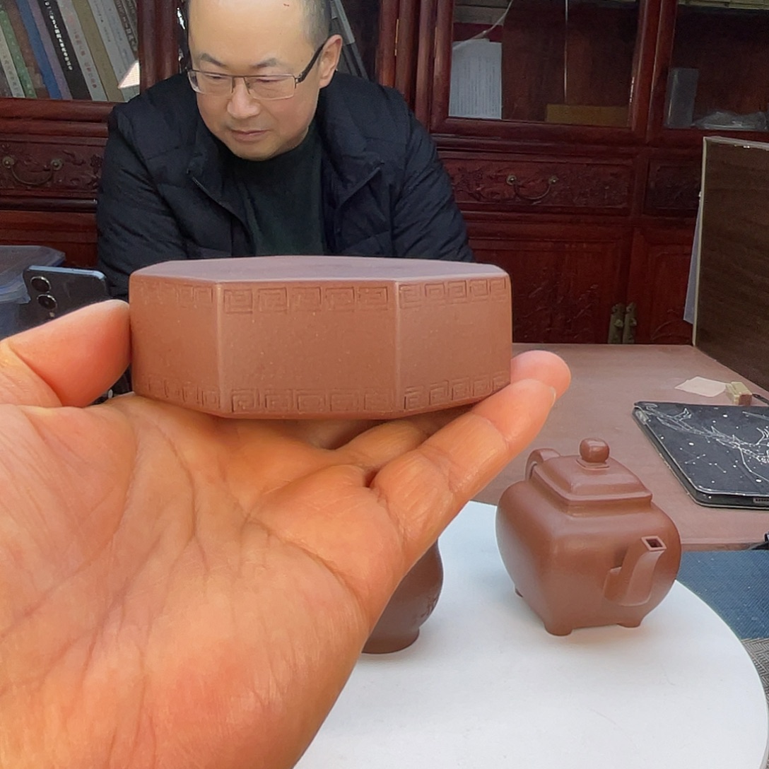 东***海紫砂茶杯宜兴紫砂壶壶承