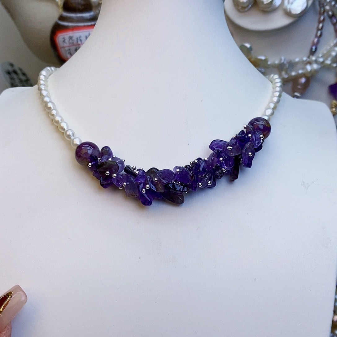 淡水珍珠颈饰未镶嵌