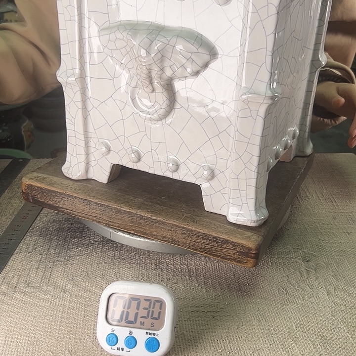 综***。泳坤堂石湾花盆陶瓷