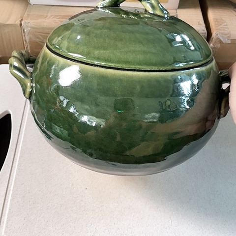 中式外贸单1个陶瓷2500毫升