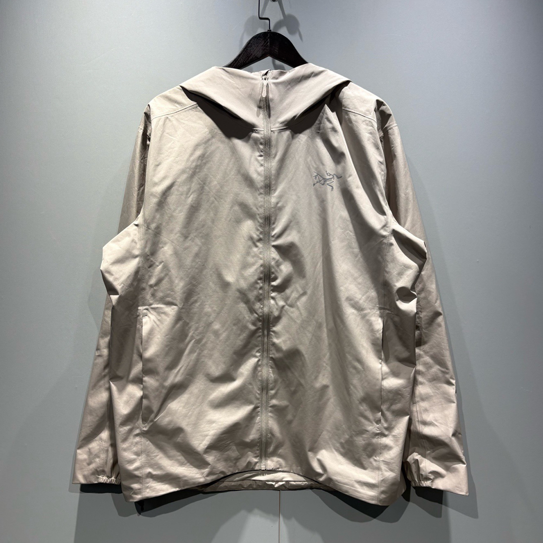 99新 ARC'TERYX/始祖鸟 Solano Hoody 软壳连帽夹克外套 L码 0969