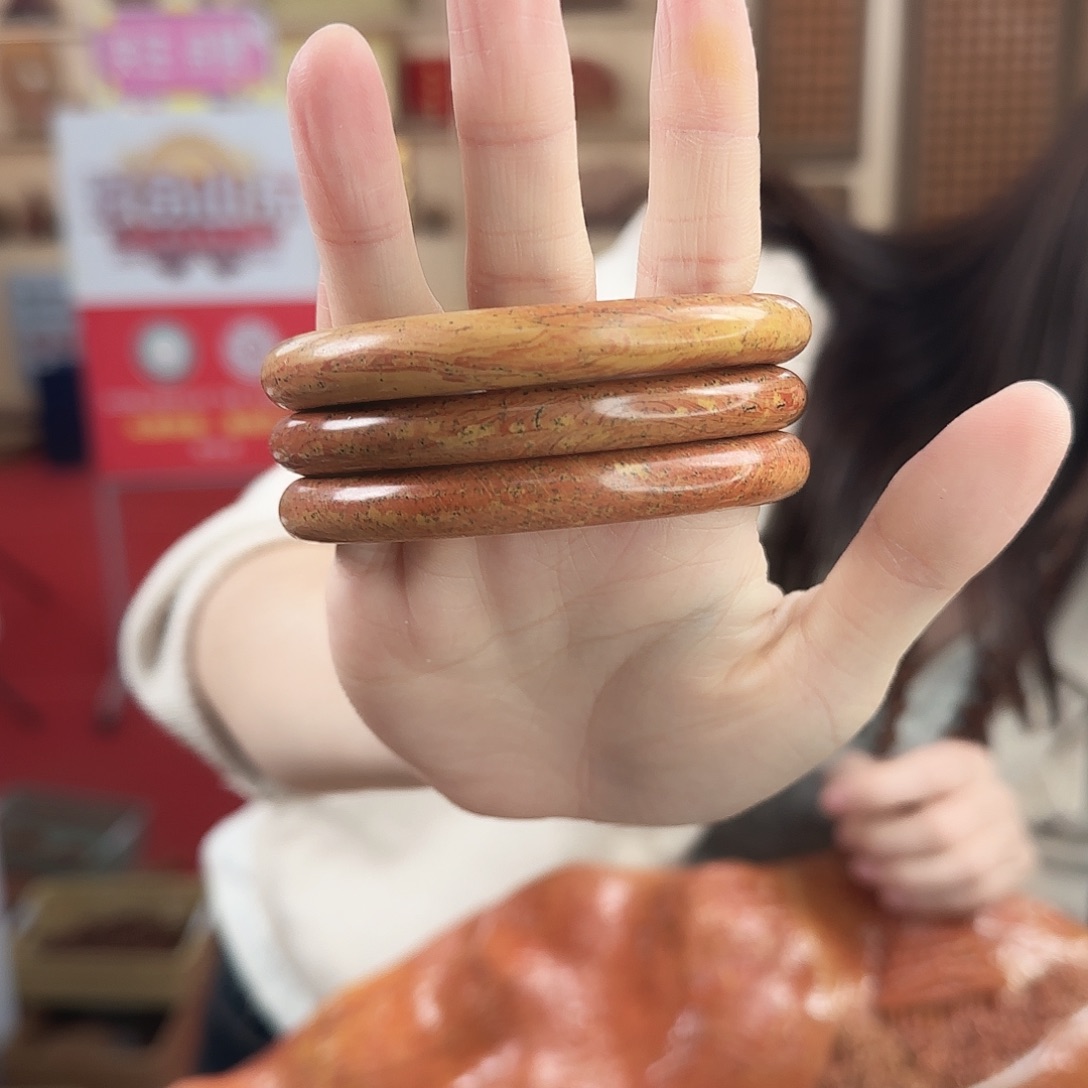 泗水砭石精品砭石手镯（60）