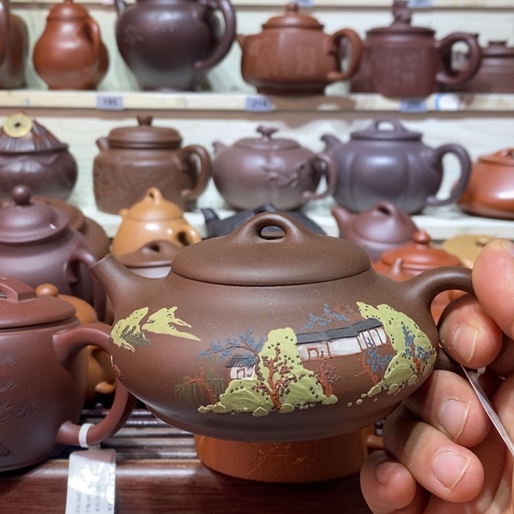 紫砂茶壶精工制作