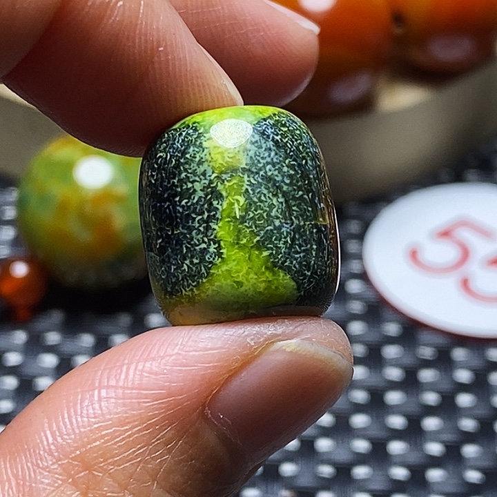 闲***鹤玛瑙/玉髓未镶嵌颈饰