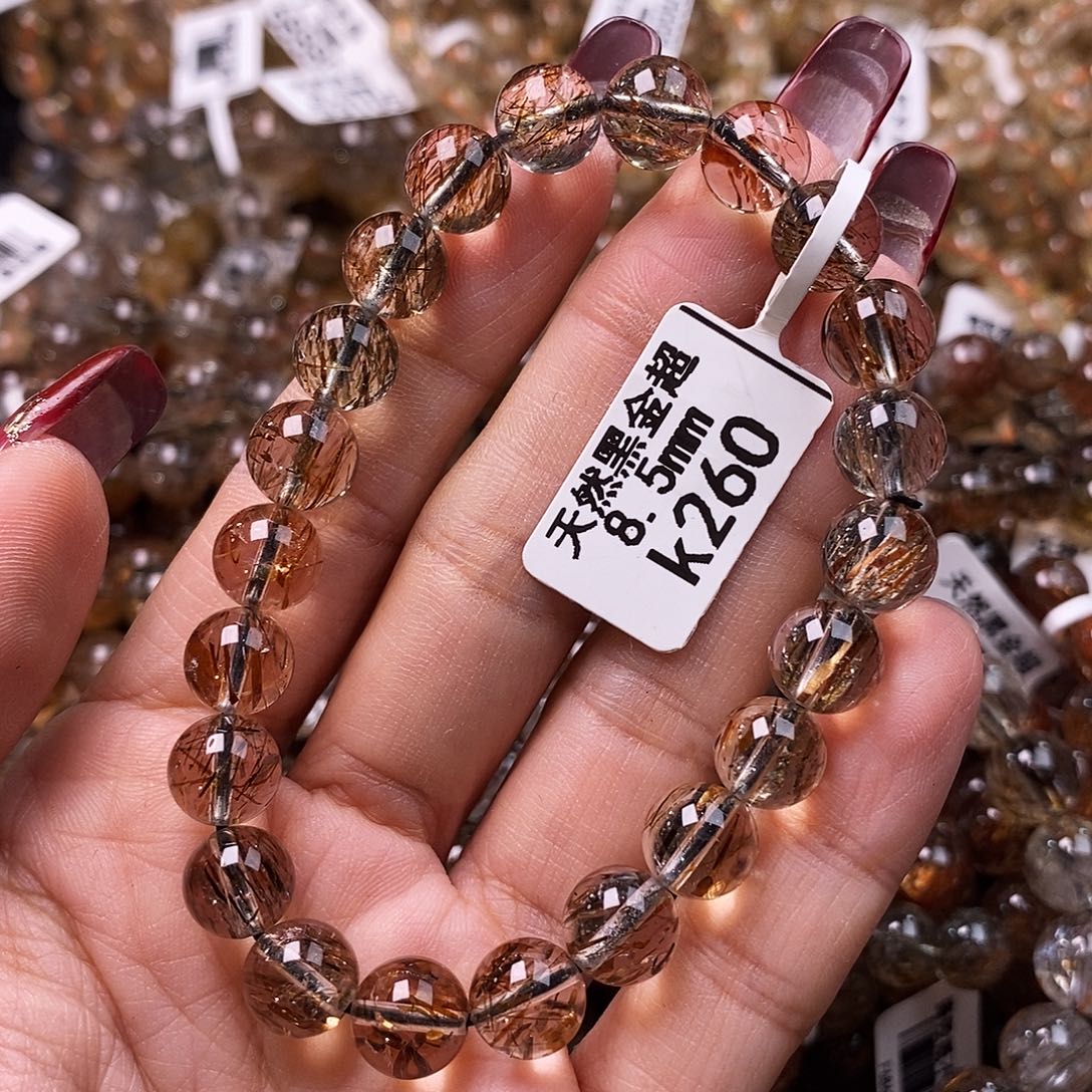 水晶手链未镶嵌水