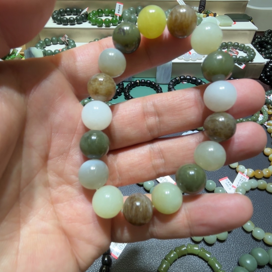 和田玉手链未镶嵌