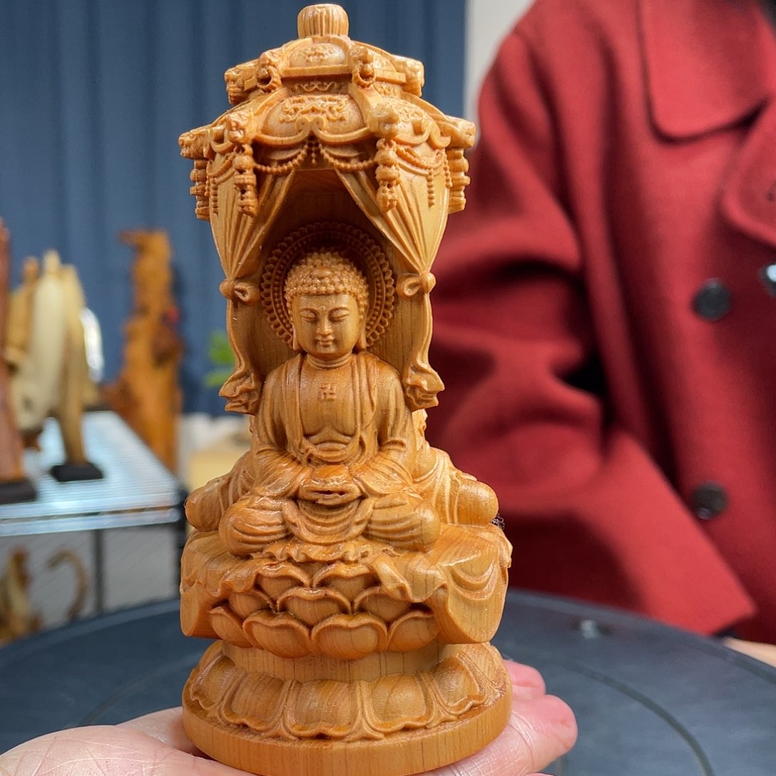 柏木（崖柏）手把件