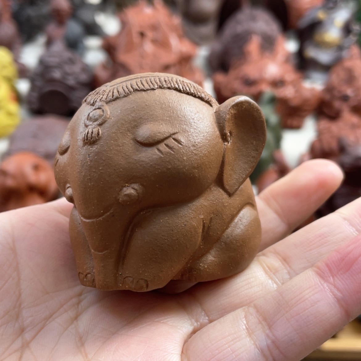 【闪购商品】紫砂茶宠紫砂小象