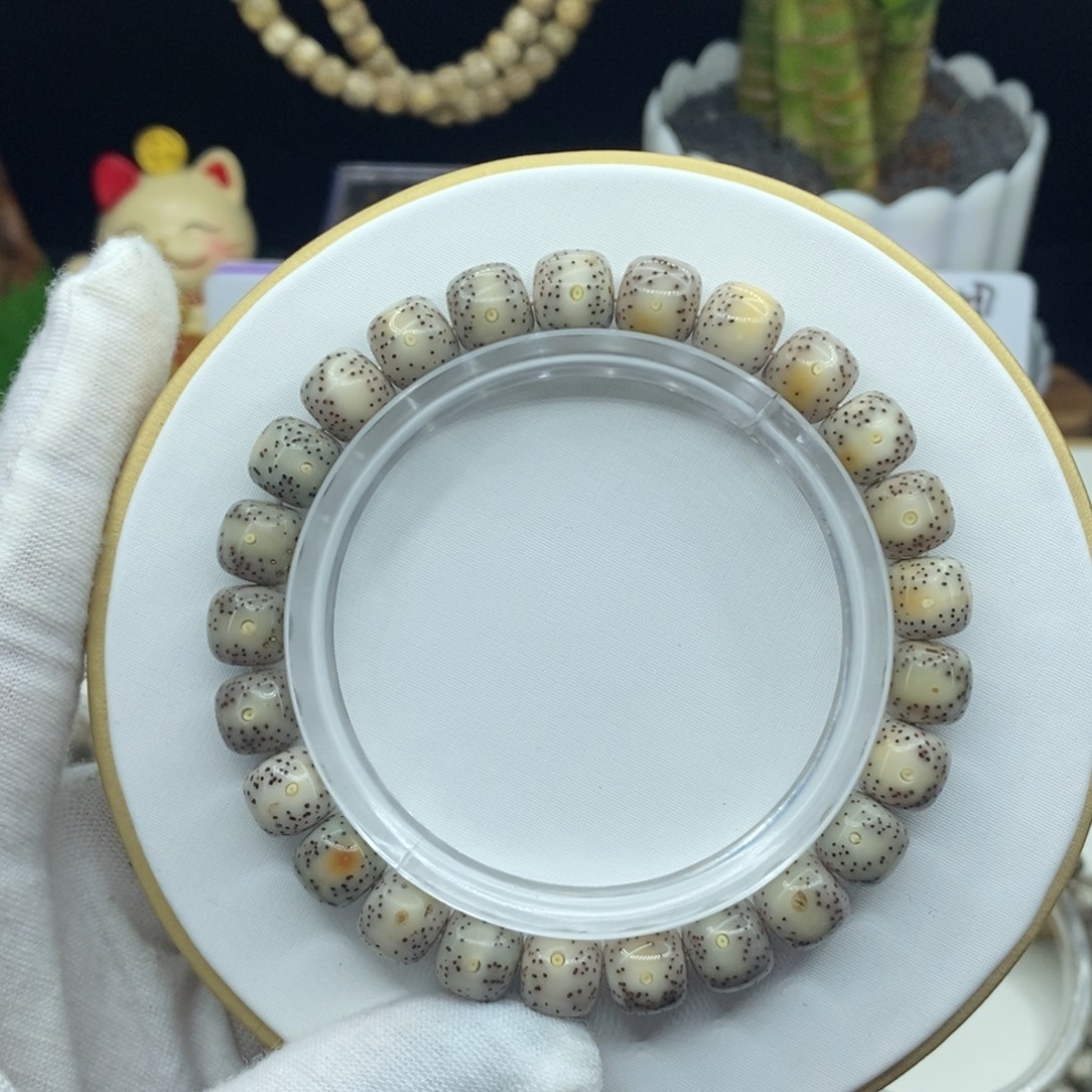 星月菩提手串白冰大眼睛9.5✖️8.5