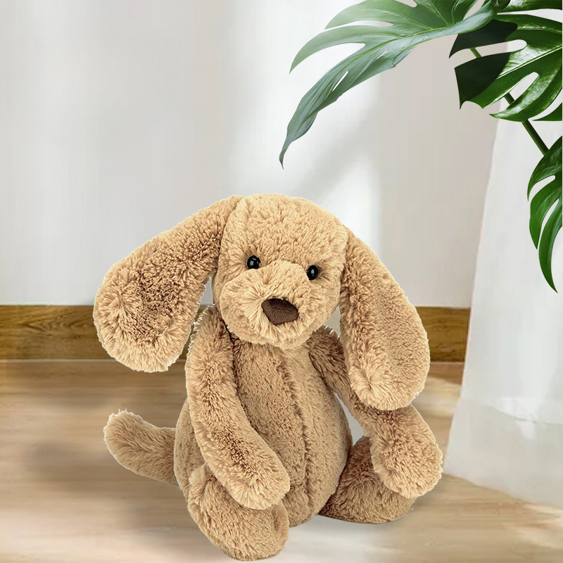 原装太妃糖狗公仔31cm宝宝安抚玩偶毛绒太妃糖狗狗礼物