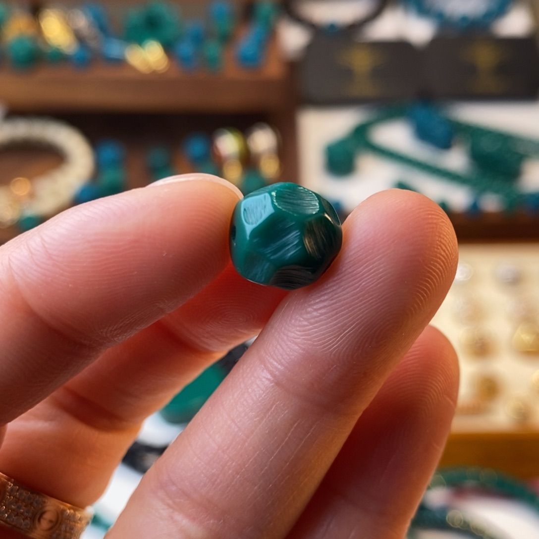 琉璃DIY地狱色10mm1个无相