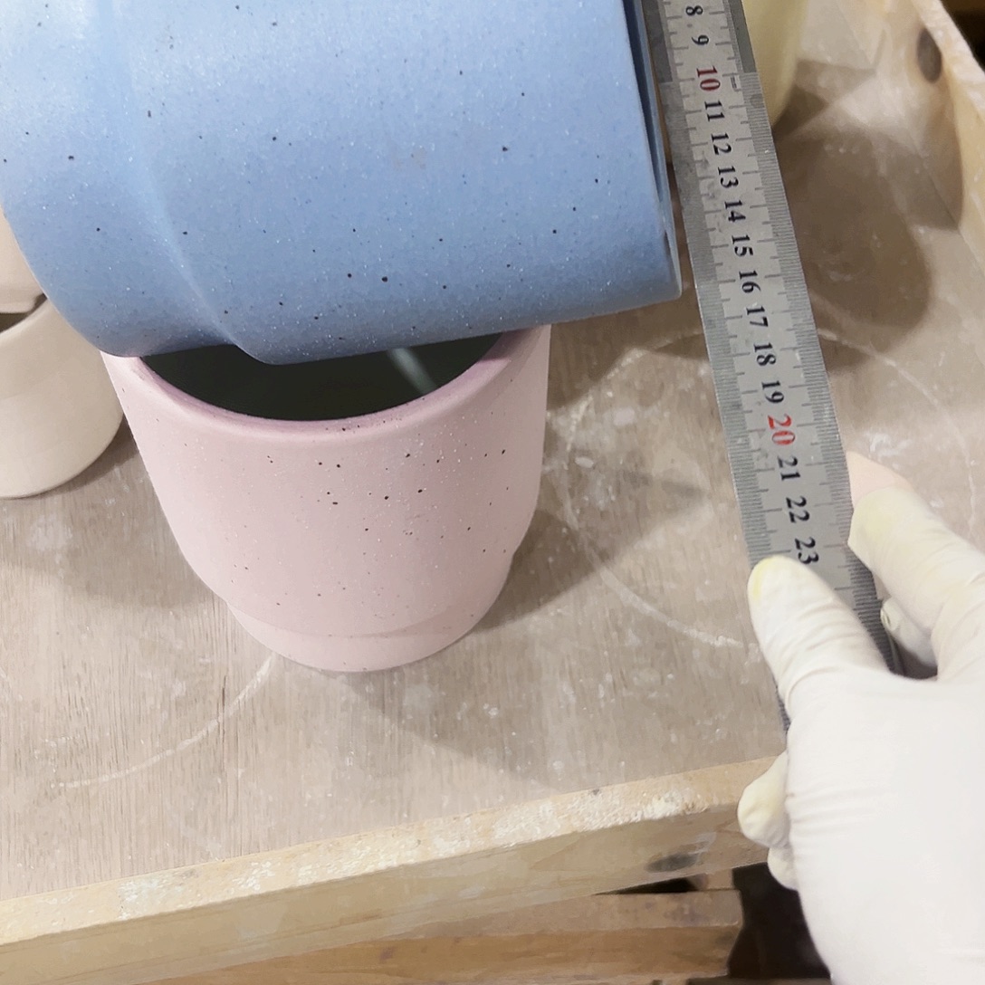 有孔，外贸尾单陶瓷花盆凑单10米包邮两个