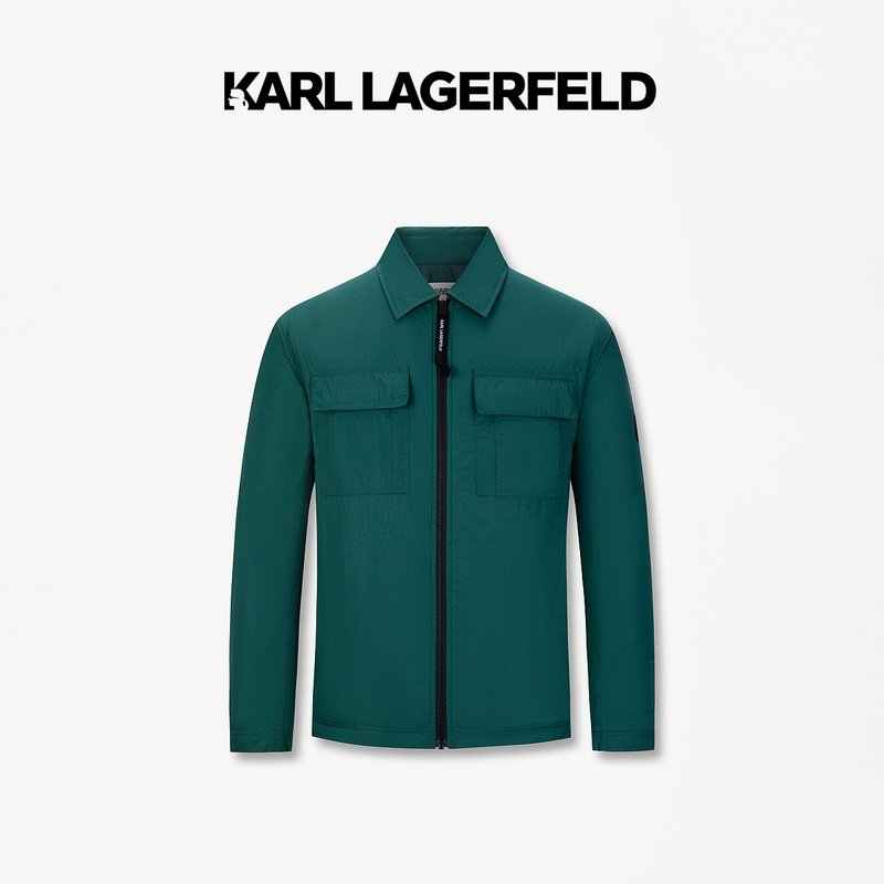 【官方男装】KARL LAGERFELD卡尔拉格斐2025新款棉服1K1D70109398