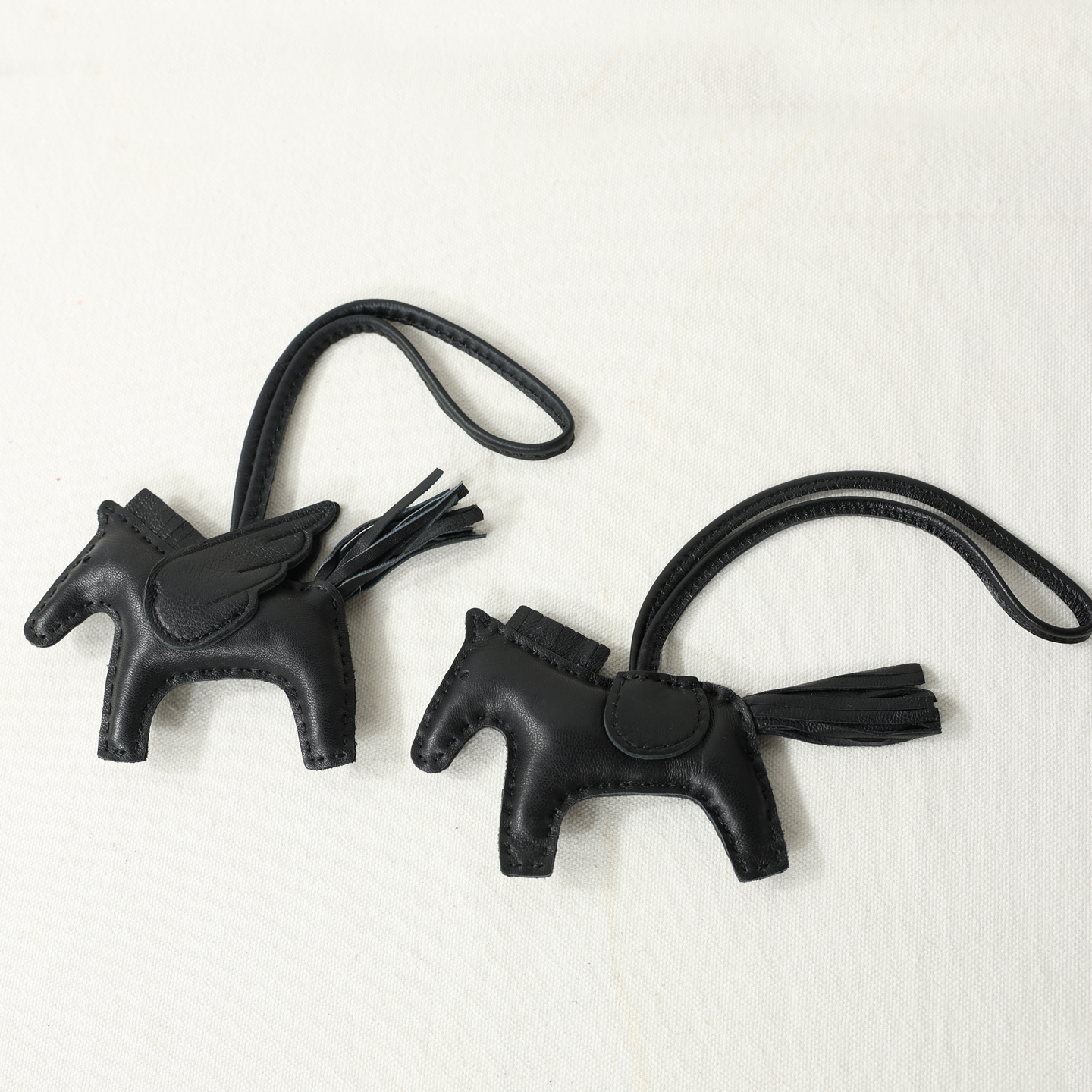 Minibird纯手工羊皮飞马造型包包挂饰钥匙扣车钥匙挂