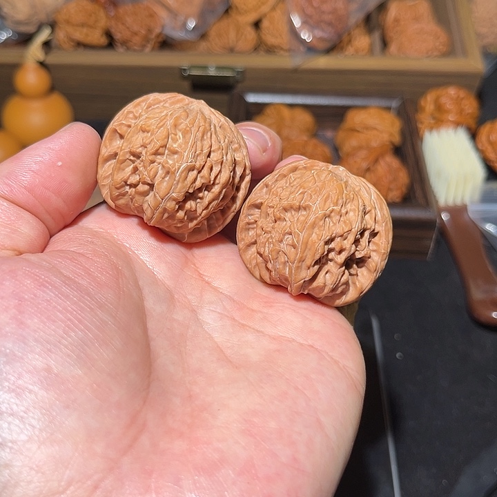 吊坠文玩核桃8.全正磨