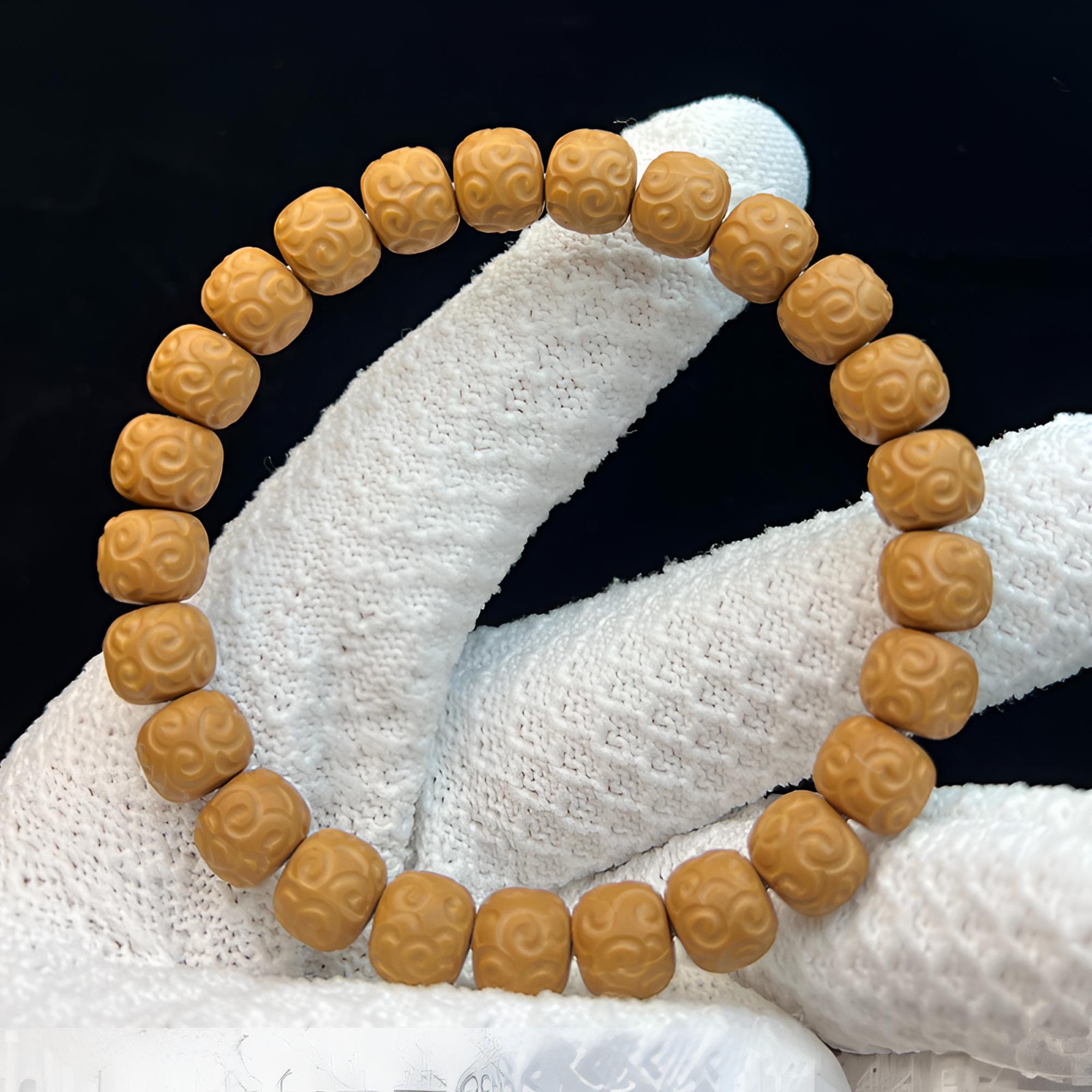 【手工祥云老型】全品手工祥云老型  猴头核桃手串