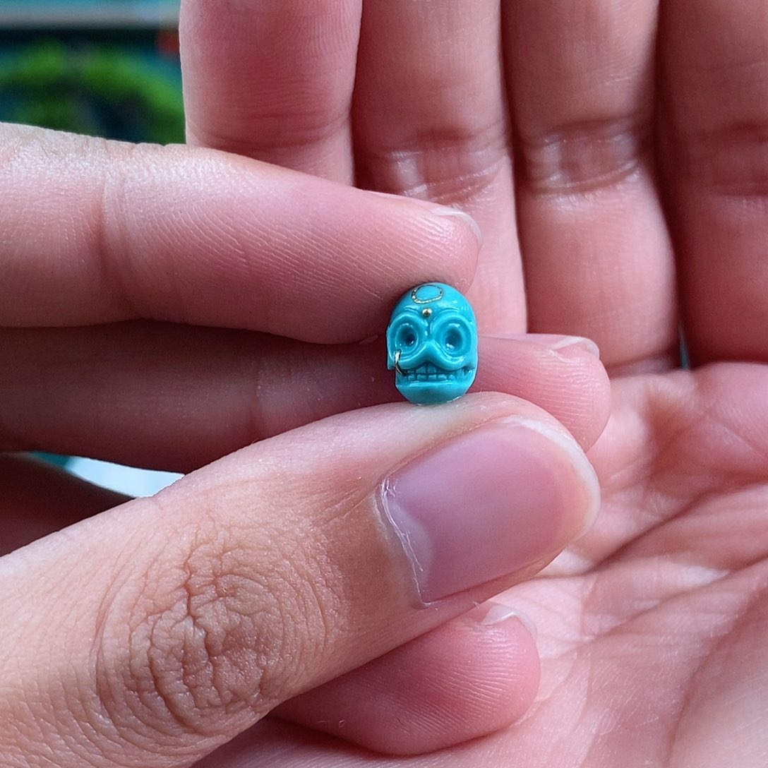 绿松石珠宝奇石未镶嵌