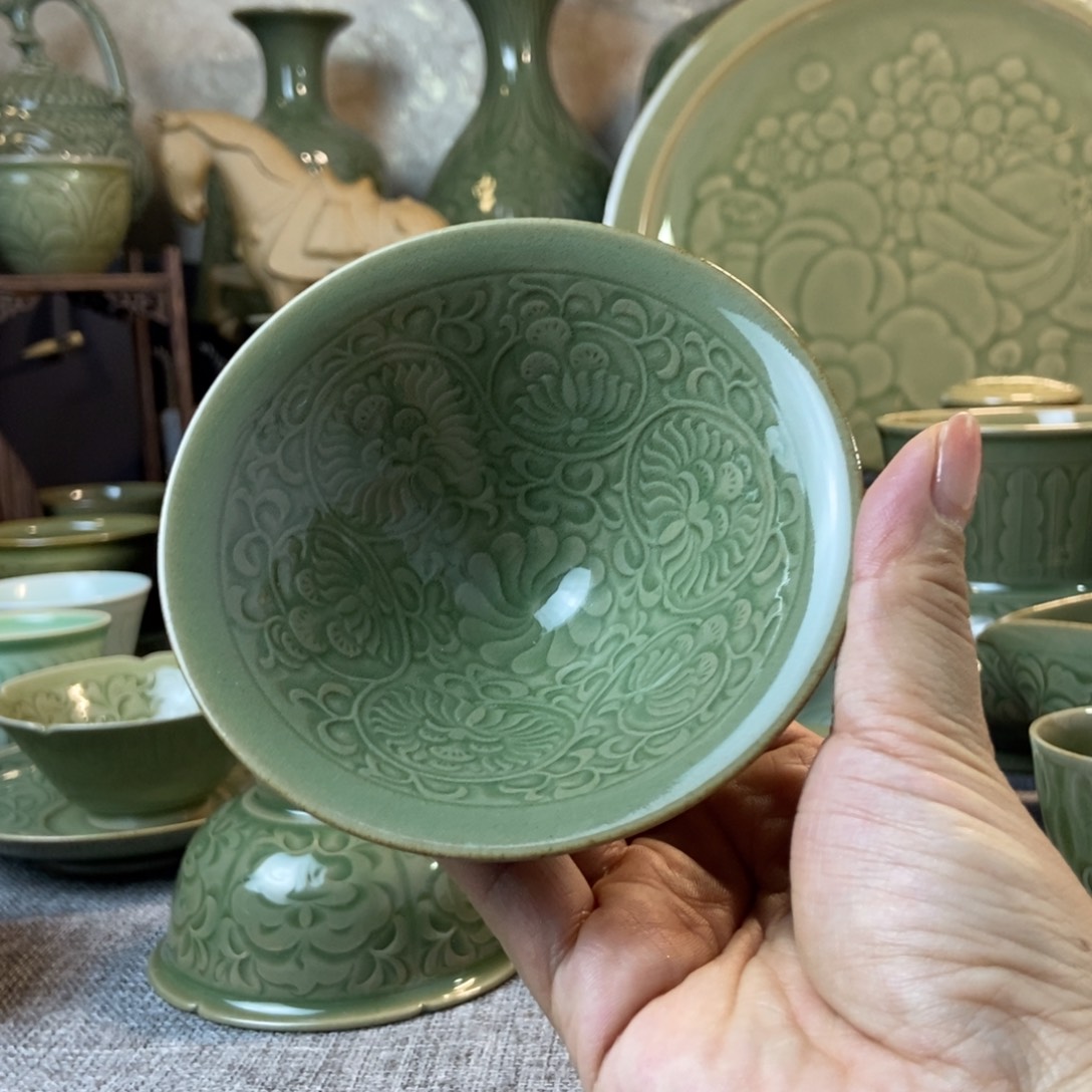 耀州窑耀州窑福利款斗笠