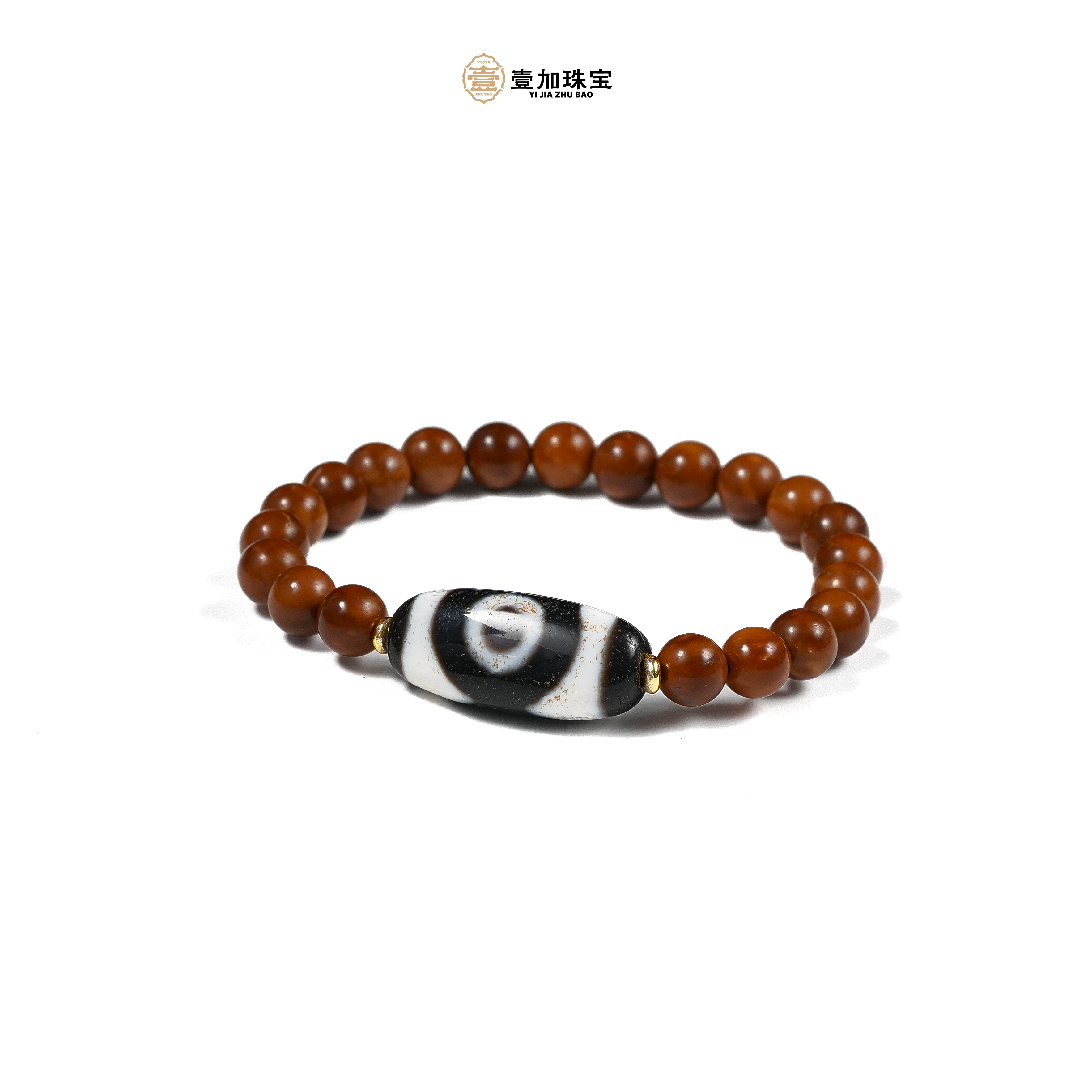 壹加师姐｜手工设计二眼玛瑙多宝手串多样性发一6666D