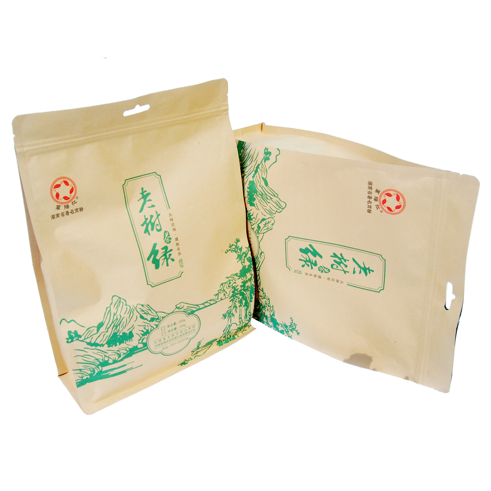 万阳红老树绿茶 炎陵本土茶叶 雨前散装茶叶 袋装250g