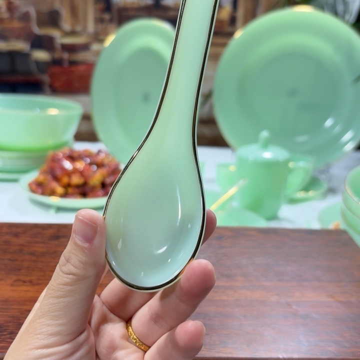 景德镇玉瓷盘碗单品
