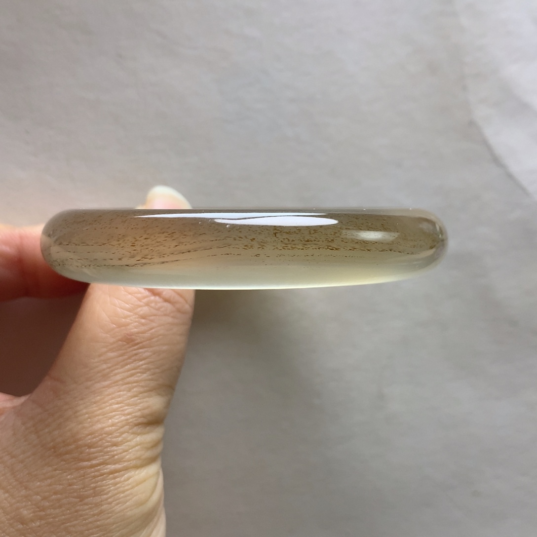 玛瑙/玉髓手镯未镶嵌54.5