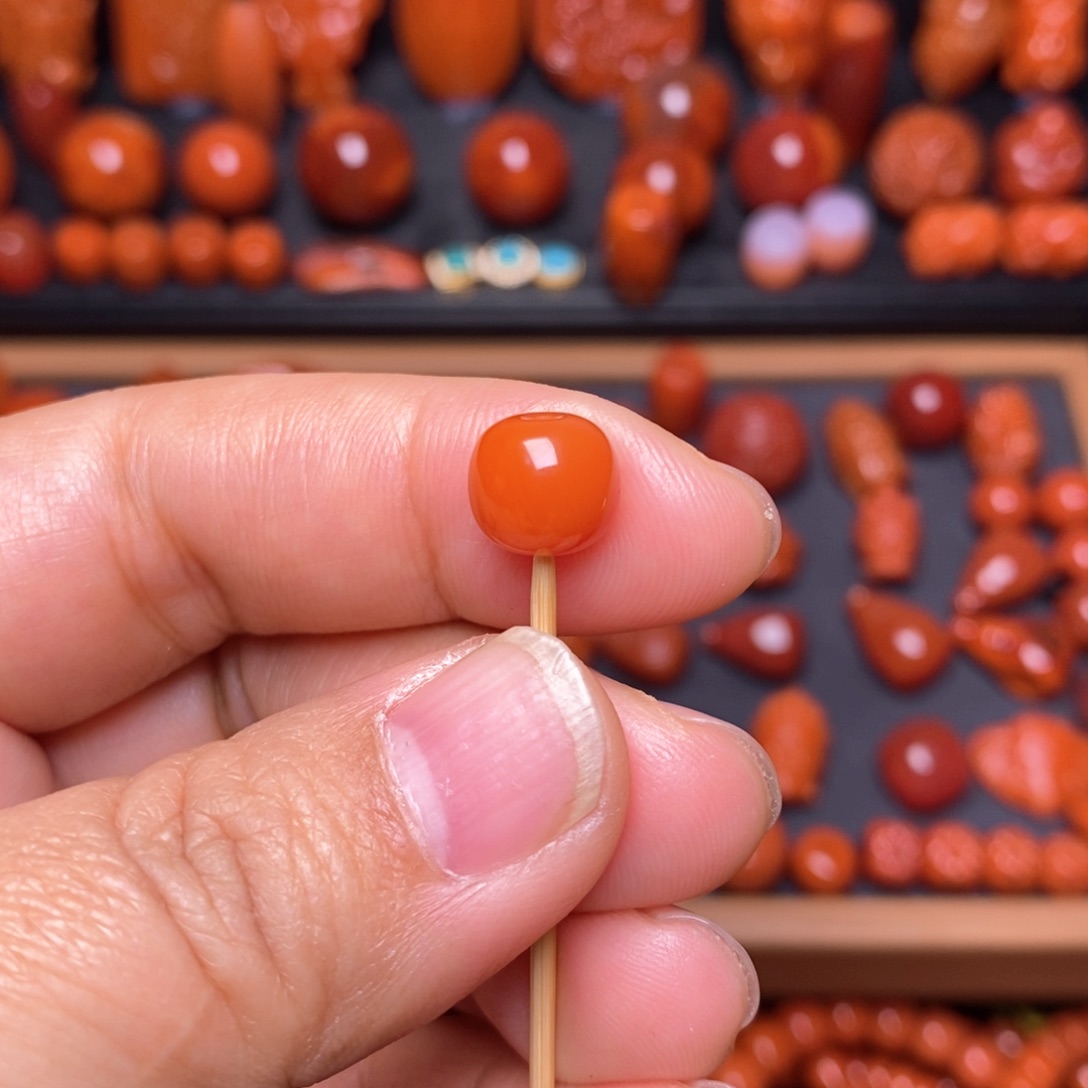 南红玛瑙配饰未镶嵌老型卡9