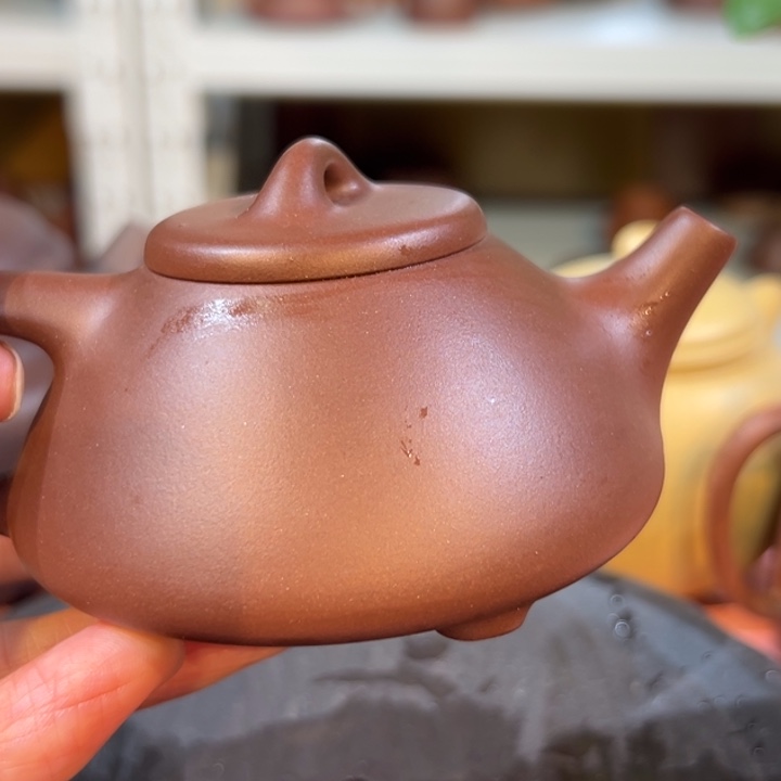 茶壶紫砂紫泥子冶120cc