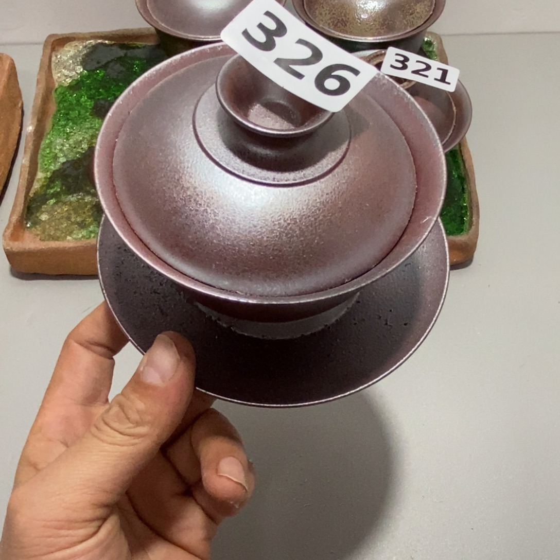 柴烧茶具陶瓷杯子