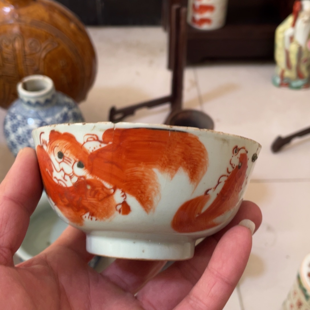唐*二手的瑕疵工艺品