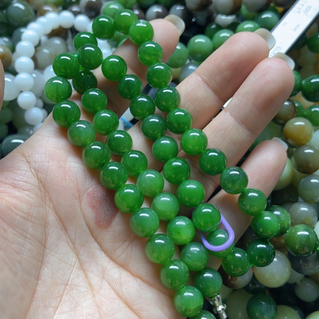 和田玉手链未镶嵌