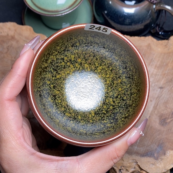 茶盏建窑建盏主人杯245
