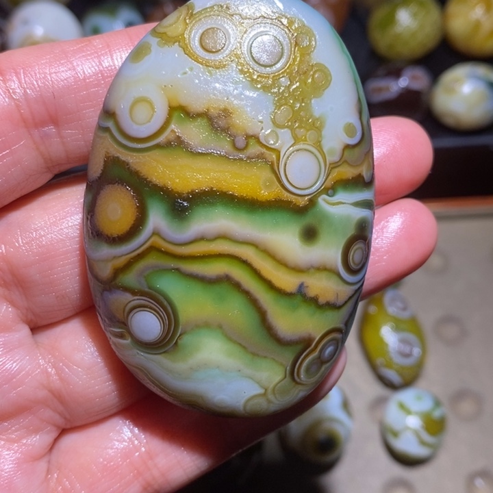 玛瑙/玉髓珠宝半成品未镶嵌