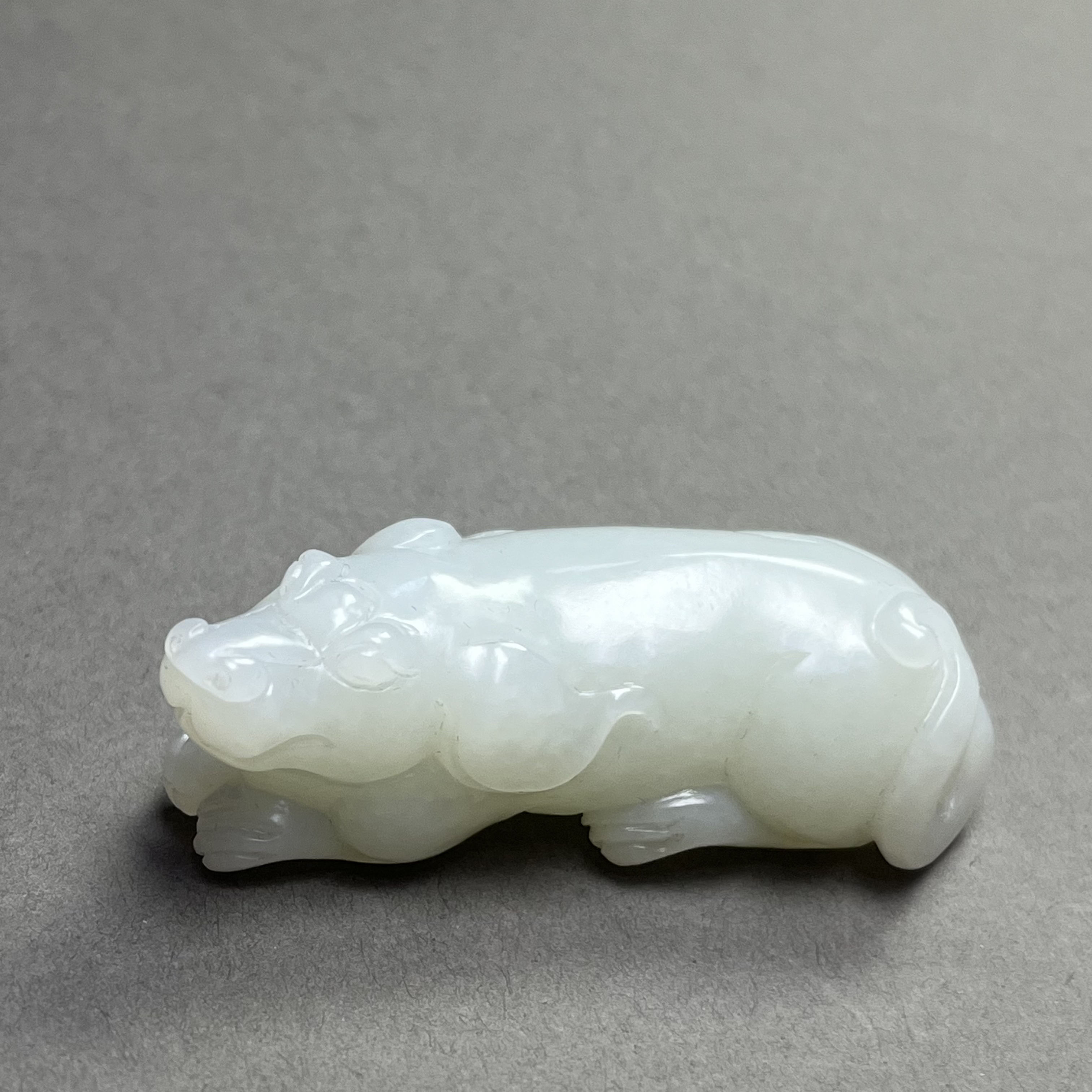 和田玉旺财挂件把件吊坠36.5g