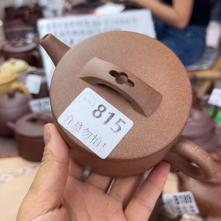 茶壶紫砂降坡泥半手220