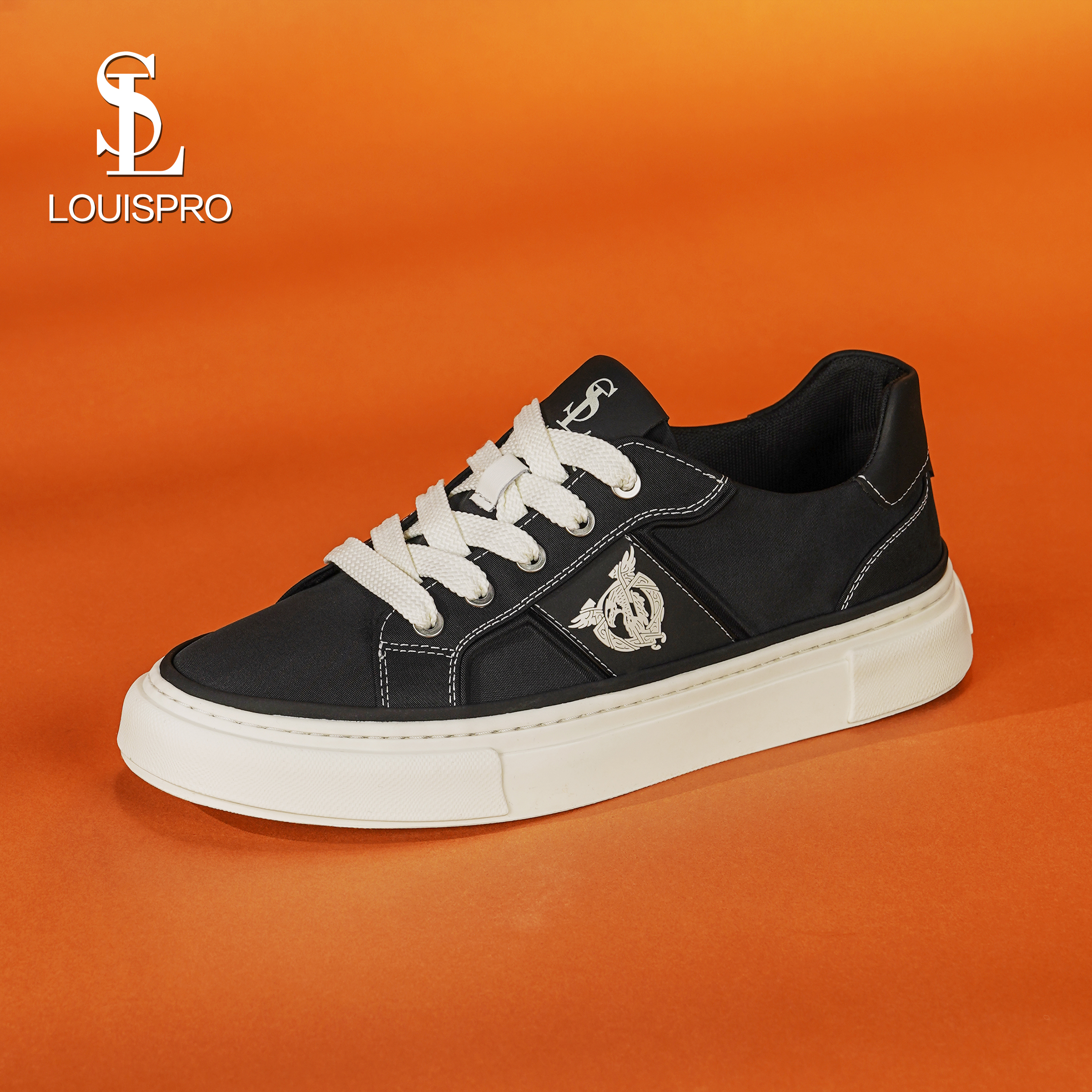 【LOUISPRO】轻奢男士夏季冰丝面休闲鞋时尚经典运动男鞋