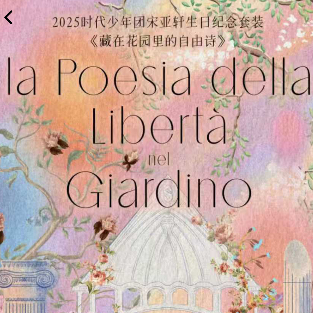 时代少年团宋亚轩生日纪念套装未拆未绑