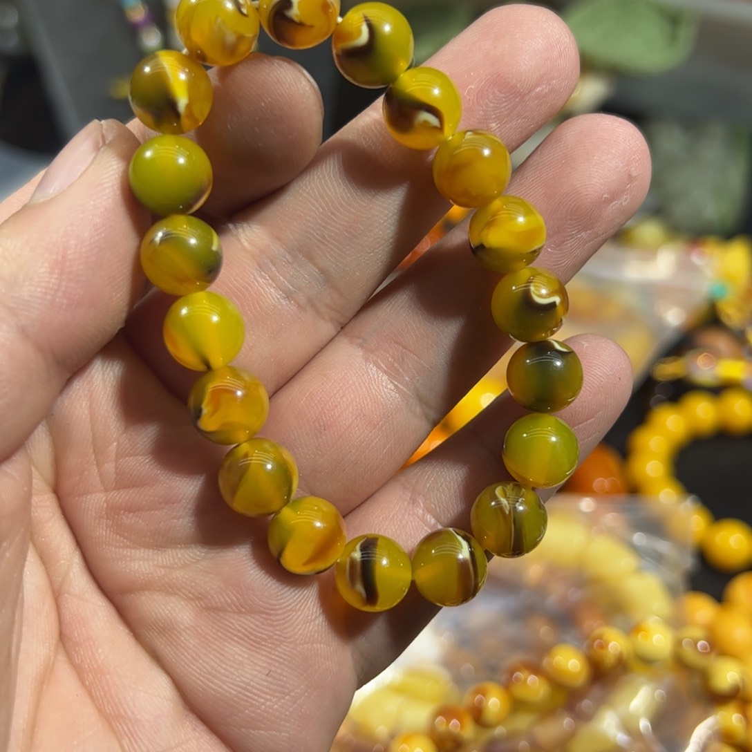 未镶嵌琥珀手链卡1.0➕