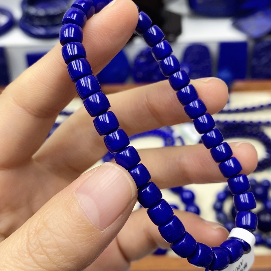 青金石手链未镶嵌