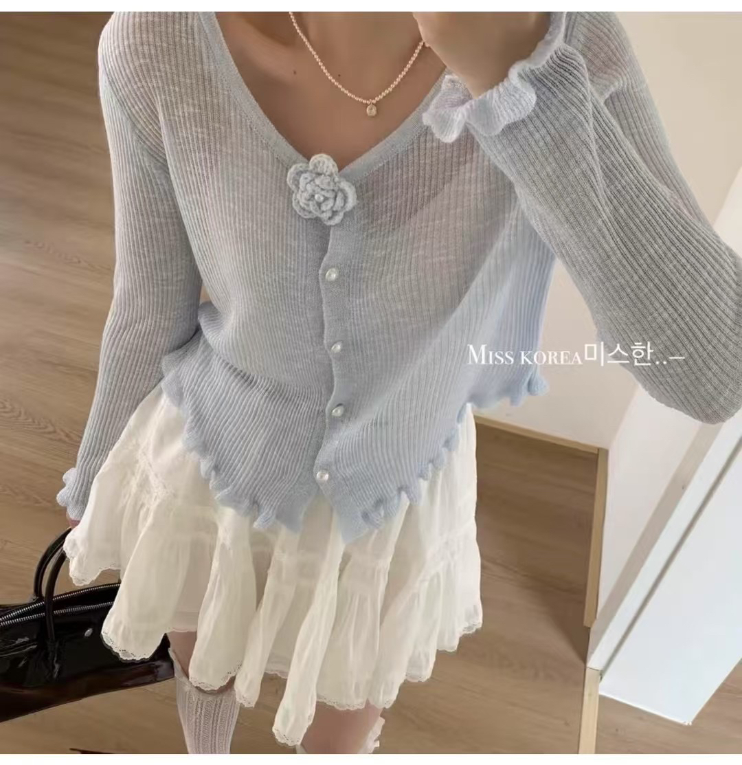 19-49链接纯欲辣妹名媛气质设计感显瘦上衣打底衫套装