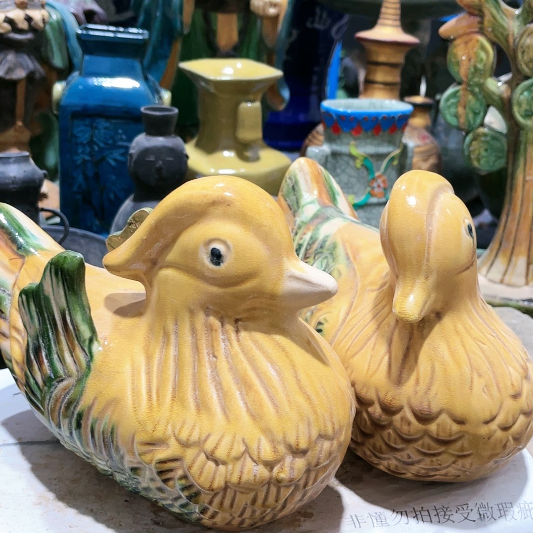 瓦当摆件摆件茶的茶桌陶瓷