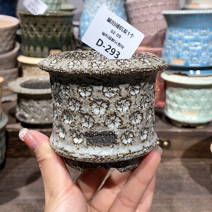 七里烧花盆2-9-291口径6