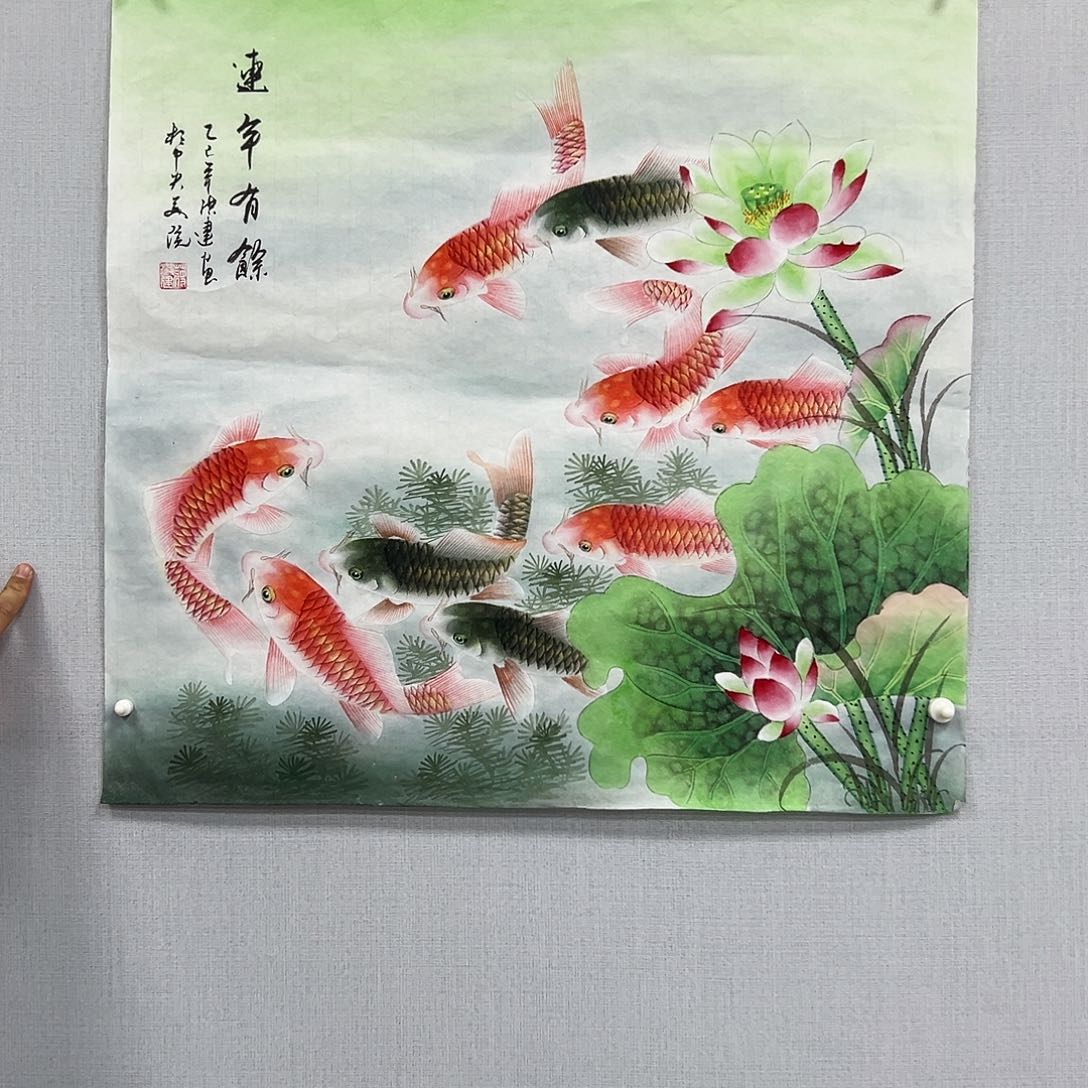 国画国画作品宣纸纯手绘
