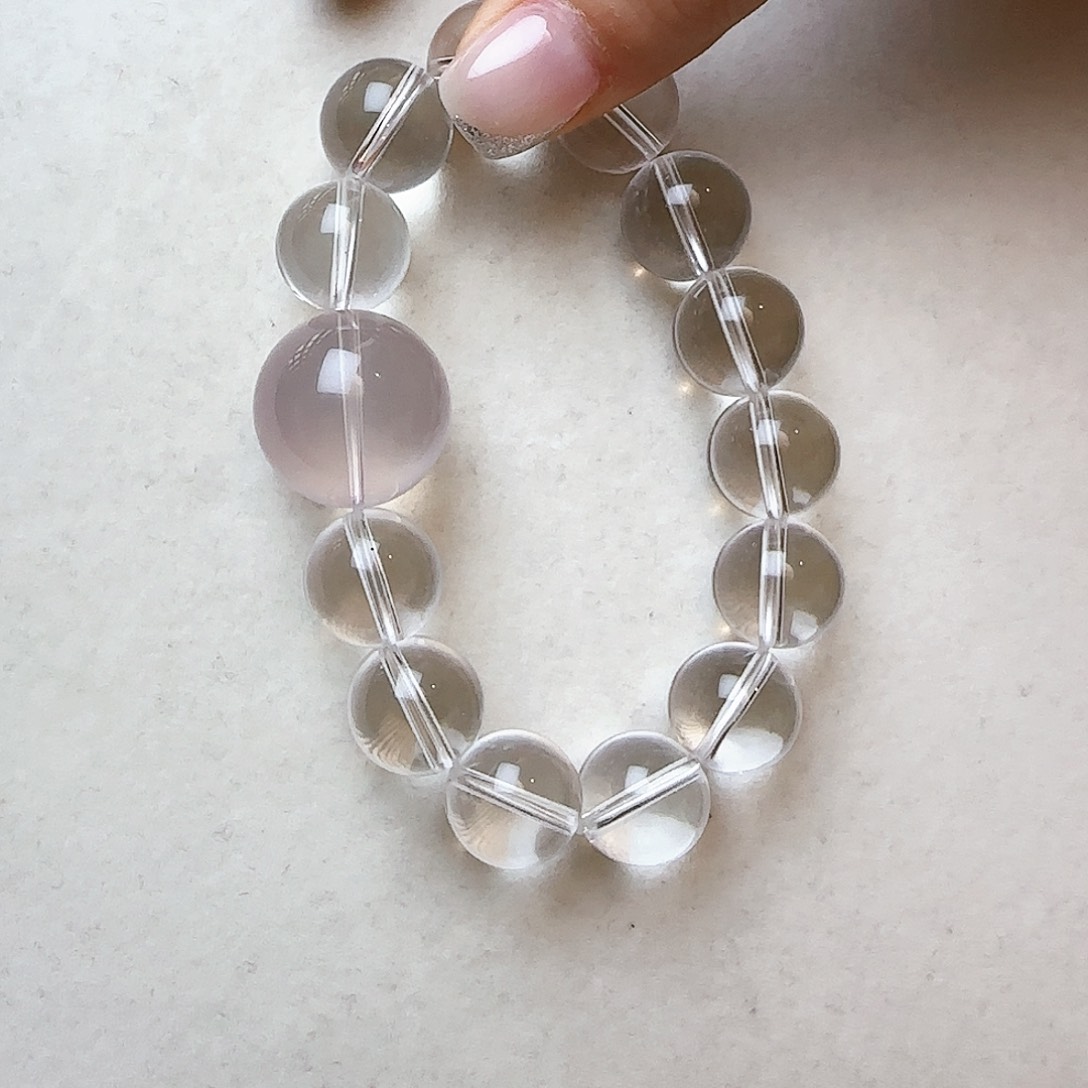 水晶手链未镶嵌大气上档次