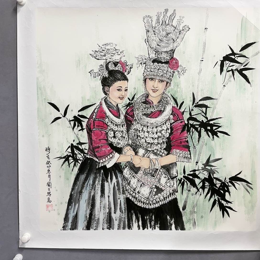 国画国画纯手绘作品请放心去藏