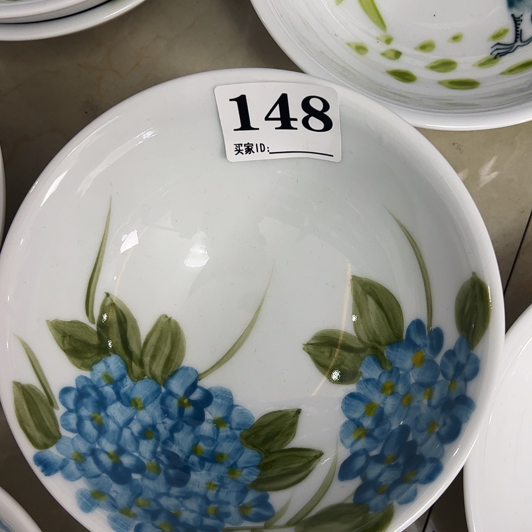 瓷片景德镇陶瓷手工手绘制作