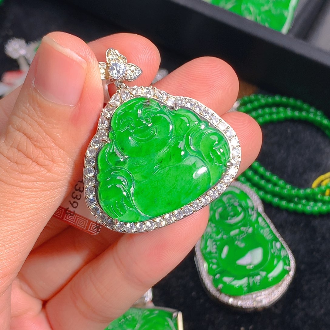 翡翠吊坠(不含链)未镶嵌