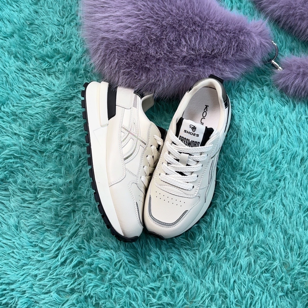 922 （明星同款）火火家撤柜鞋 老爹鞋 显脚小休闲阿甘鞋透气小白鞋