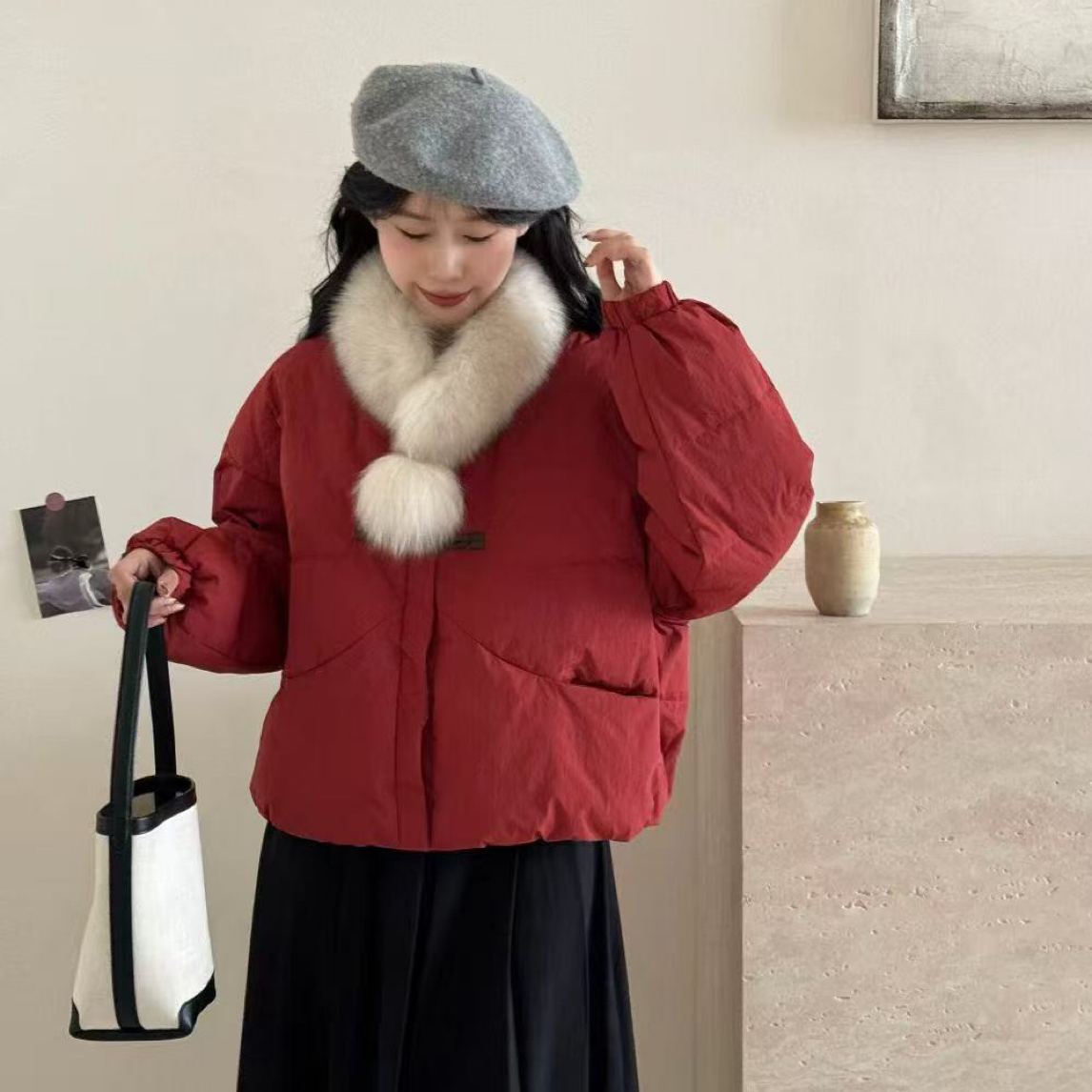 宽松短款连帽150g(含)-200g(不含)时尚ins女装