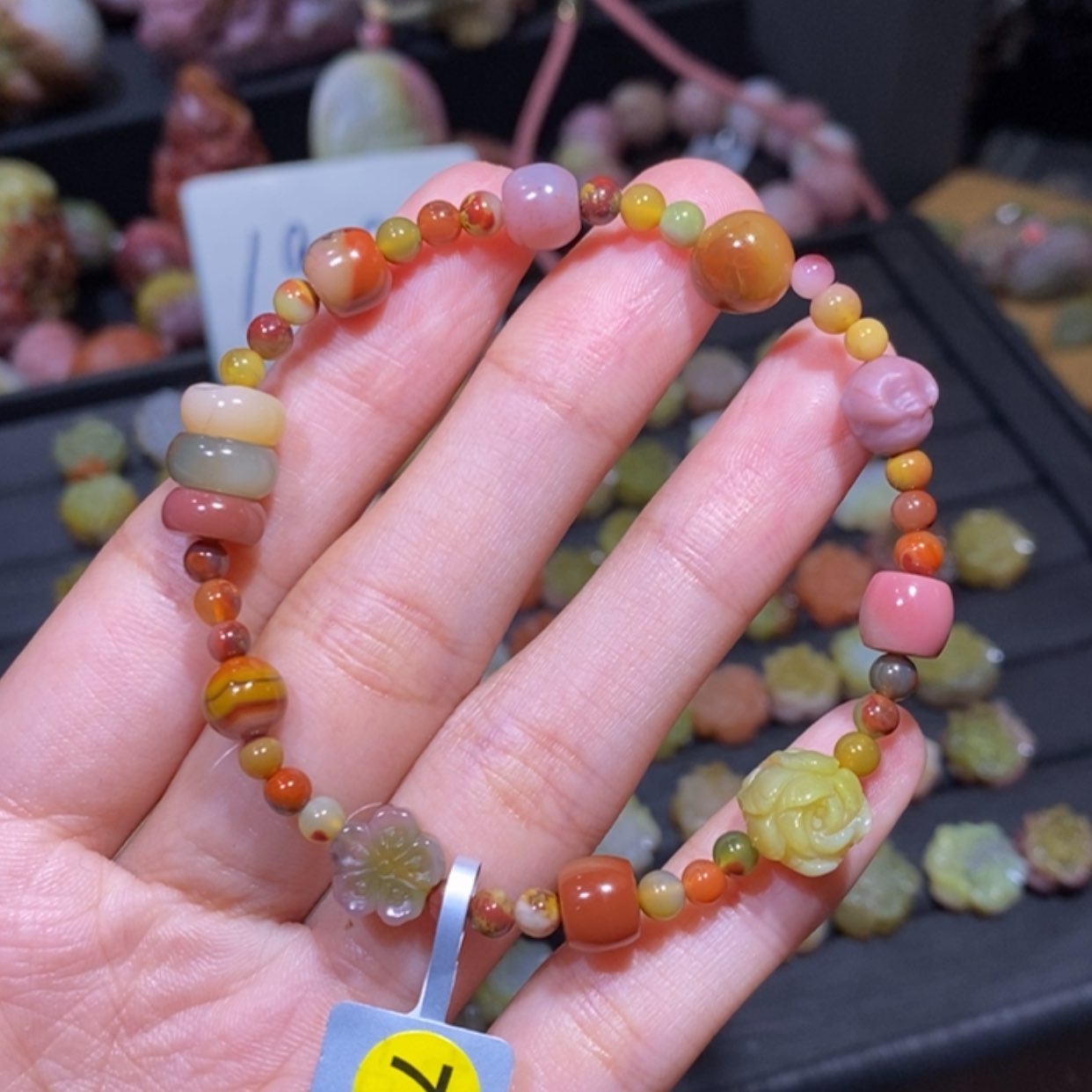 【闪购商品】未镶嵌手链玛瑙/玉髓盐源玛瑙